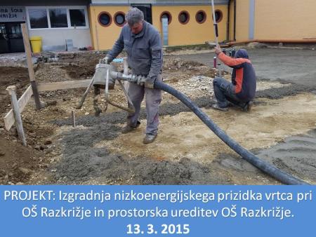 Trije veliki projekti so v polnem teku 123